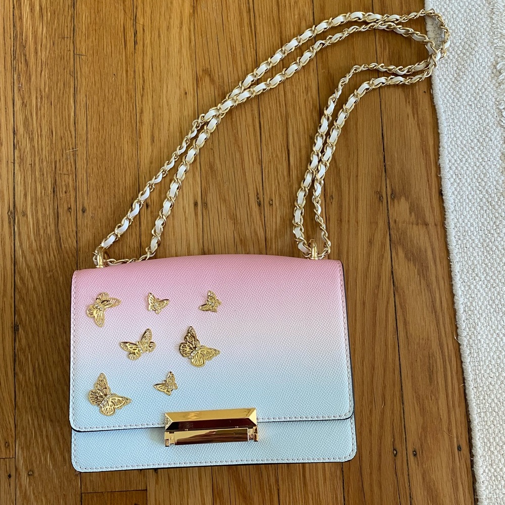 ALDO Dalsby butterfly pastel purse